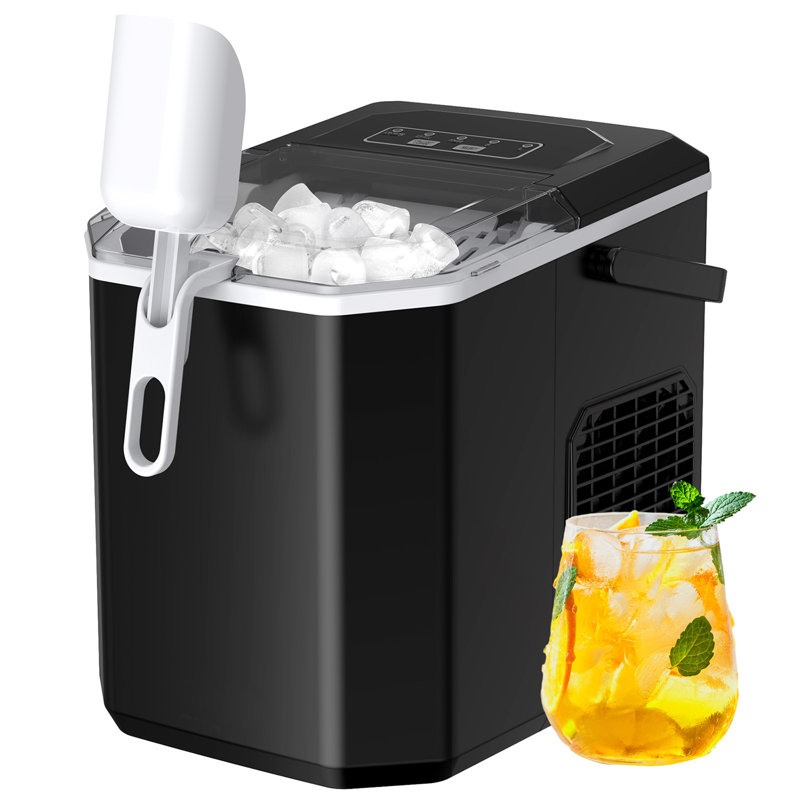 ColorLife 26 Lb. Daily Production Bullet Ice Portable Ice Maker